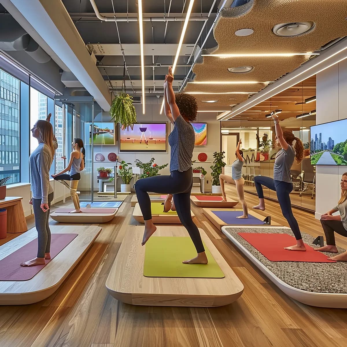 Gyms and Yoga Studios